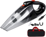 Cordless Handheld Hoover – High Power Suction Vacuum Cleaner with Fast Charging, 30min Runtime & Attachments – Portable Mini Vacuum for Car, Home, Pet Hair, Carpet, Office